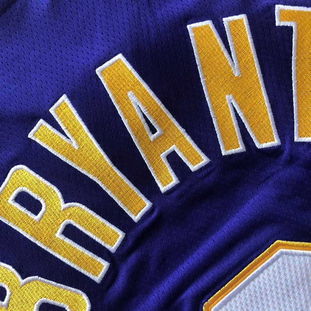 Men's Los Angeles Lakers Kobe Bryant #8 Purple 00-01 Hardwood Classics Jersey-Pro Kit Vault | Brand New 26/27 Sports Jerseys